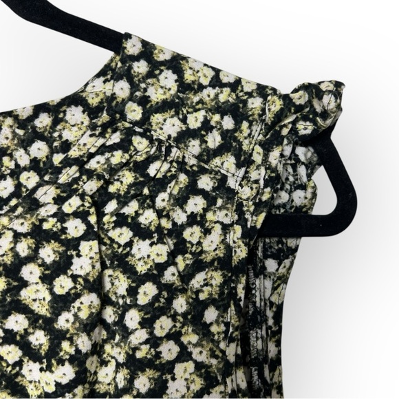 H&M Black Floral Dress 6 - Picture 5 of 7